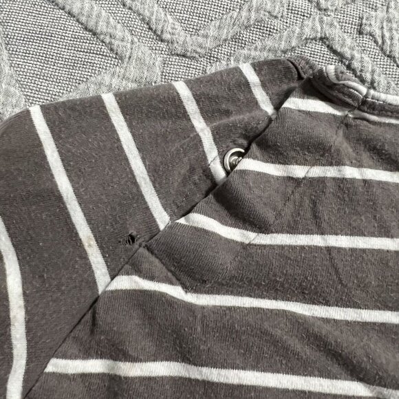 Zara Baby Boy 18-24m Grey Striped Shirt - Picture 5 of 7